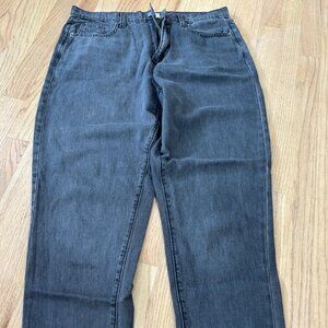 Baggy Boyfriend  Black Jeans Size 8